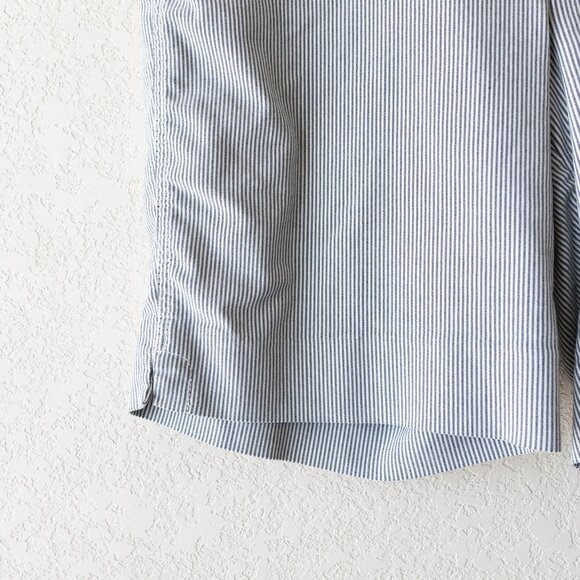 Hilary Radley Pull-On Shorts Women’s XL Hickory Stripe Stretch Casual - Picture 4 of 6